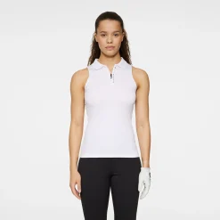 Leylo Sleeveless Top Vit>J.Lindeberg Clearance