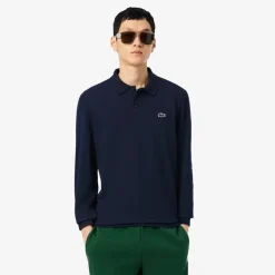 Long Sleeve Blå>Lacoste Outlet