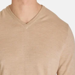 Ls V-Neck Merino>Callaway Hot
