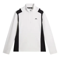 Lukas Quarter Zip Mid Layer Vit>J.Lindeberg New