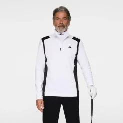 Lukas Quarter Zip Mid Layer Vit>J.Lindeberg New