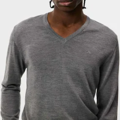 Lymann Merino V-Neck Sweater>J.Lindeberg Clearance
