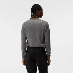 Lymann Merino V-Neck Sweater>J.Lindeberg Clearance