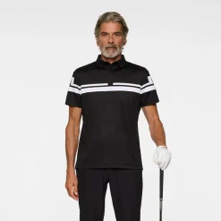 Mads Polo Svart>J.Lindeberg Discount