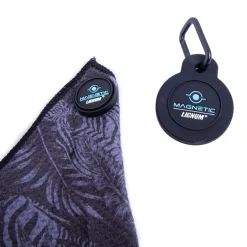 Magnetic Towel Svart Grå>Lignum Outlet