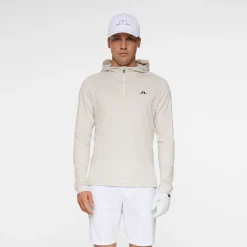 Mario Quarter Zip Hood>J.Lindeberg Hot