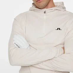 Mario Quarter Zip Hood>J.Lindeberg Hot