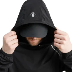 M Bounce Waterproof Hoodie Svart>Abacus New