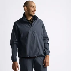 M Essex Windbreaker 1/4 Zip Blå>Cross Sportswear Outlet