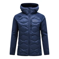 M Helium Down Hybrid Hood>Peak Performance New