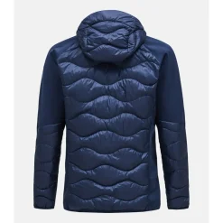 M Helium Down Hybrid Hood>Peak Performance New