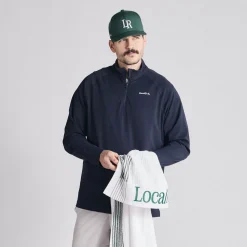 Midlayer Q-Zip Blå>Local Rule Sale