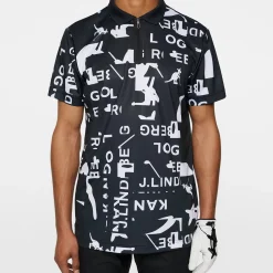 Miro Print Polo JL x Kangol>J.Lindeberg Clearance