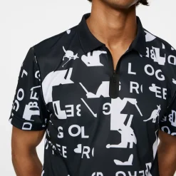 Miro Print Polo JL x Kangol>J.Lindeberg Clearance