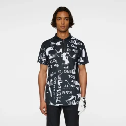 Miro Print Polo JL x Kangol>J.Lindeberg Clearance