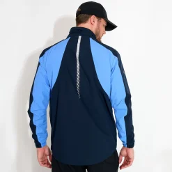 M Links Stretch Rainjacket Blå>Abacus Outlet