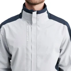 M Links Stretch Rainjacket Grå>Abacus Discount