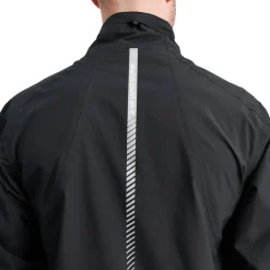 M Links Stretch Rainjacket Svart>Abacus Best
