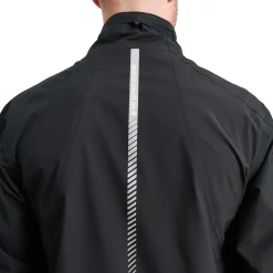 M Links Stretch Rainjacket Svart>Abacus Best
