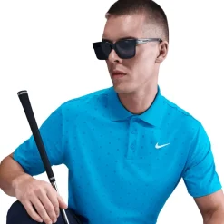 M Nk Df Tour Polo Print>Nike