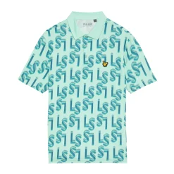 Monogram Printed Polo>Lyle & Scott Online