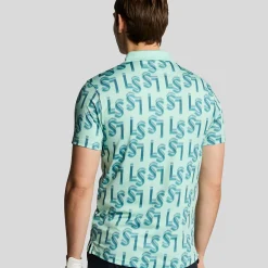 Monogram Printed Polo>Lyle & Scott Online