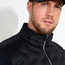 M Portrush Hybrid Jacket Svart>Abacus Outlet