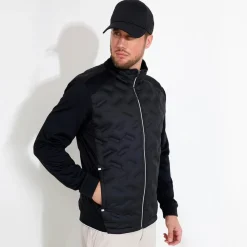 M Portrush Hybrid Jacket Svart>Abacus Outlet