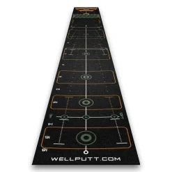 4M Putting mat BLACK (13ft)>Wellputt Outlet