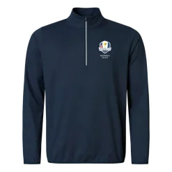 M Rc25 Cradoc Halfzip Fleece Blå>Abacus Sale