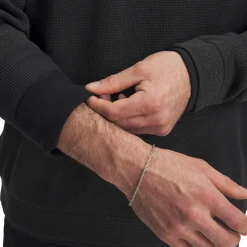M Sweater Fleece Crew Svart>Under Armour Sale