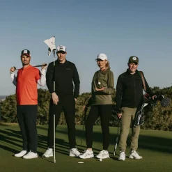M Tech Crew Svart>Bogeys & Birdies Discount