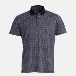M Tech Pique Micro AOP Svart>Bogeys & Birdies Clearance