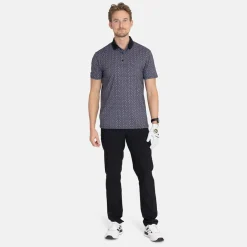 M Tech Pique Micro AOP Svart>Bogeys & Birdies Clearance