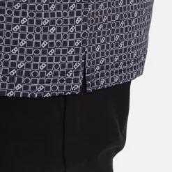 M Tech Pique Micro AOP Svart>Bogeys & Birdies Clearance