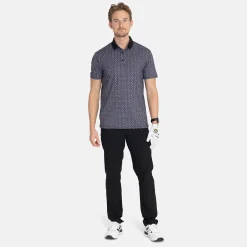 M Tech Pique Micro AOP Svart>Bogeys & Birdies Clearance