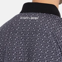 M Tech Pique Micro AOP Svart>Bogeys & Birdies Clearance