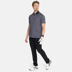 M Tech Pique Micro AOP Svart>Bogeys & Birdies Clearance