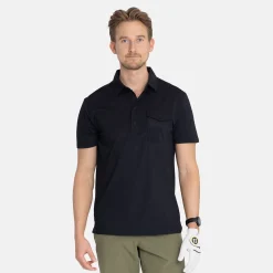 M Tech Pocket Polo 2.0 Svart>Bogeys & Birdies Online