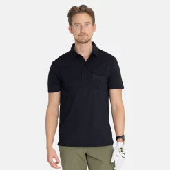 M Tech Pocket Polo 2.0 Svart>Bogeys & Birdies Online