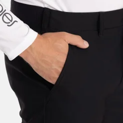 M Twill Stretch Pant Svart>Bogeys & Birdies Sale