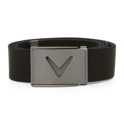 M V-Logo Web Belt Svart>Callaway Hot
