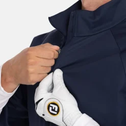 M Windbreaker SS 1/4 Zip Blå>Bogeys & Birdies Discount
