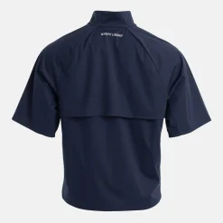M Windbreaker SS 1/4 Zip Blå>Bogeys & Birdies Discount