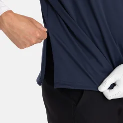 M Windbreaker SS 1/4 Zip Blå>Bogeys & Birdies Discount
