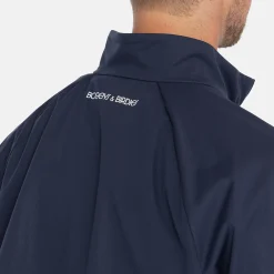 M Windbreaker SS 1/4 Zip Blå>Bogeys & Birdies Discount