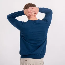 Oakville Crewneck Blå>Cutter & Buck