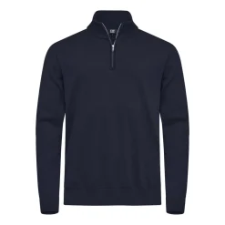 Oakville Half Zip Sweater Blå>Cutter & Buck Sale