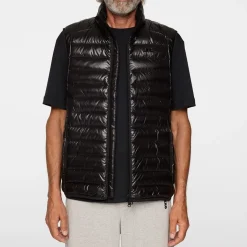 Oden Light Down Vest Svart>J.Lindeberg
