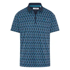 OP All Over Jacquard Colour Block Polo>Original Penguin Best